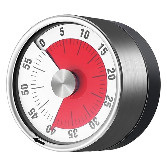 Magnetic Mechanical Cooking Timer with Loud Alarm