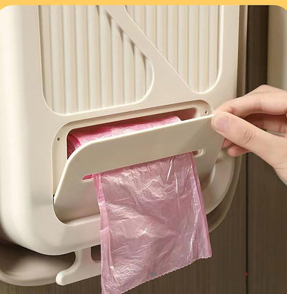 Collapsible Hanging Garbage & Storage Bin for Kitchen & Bathroom