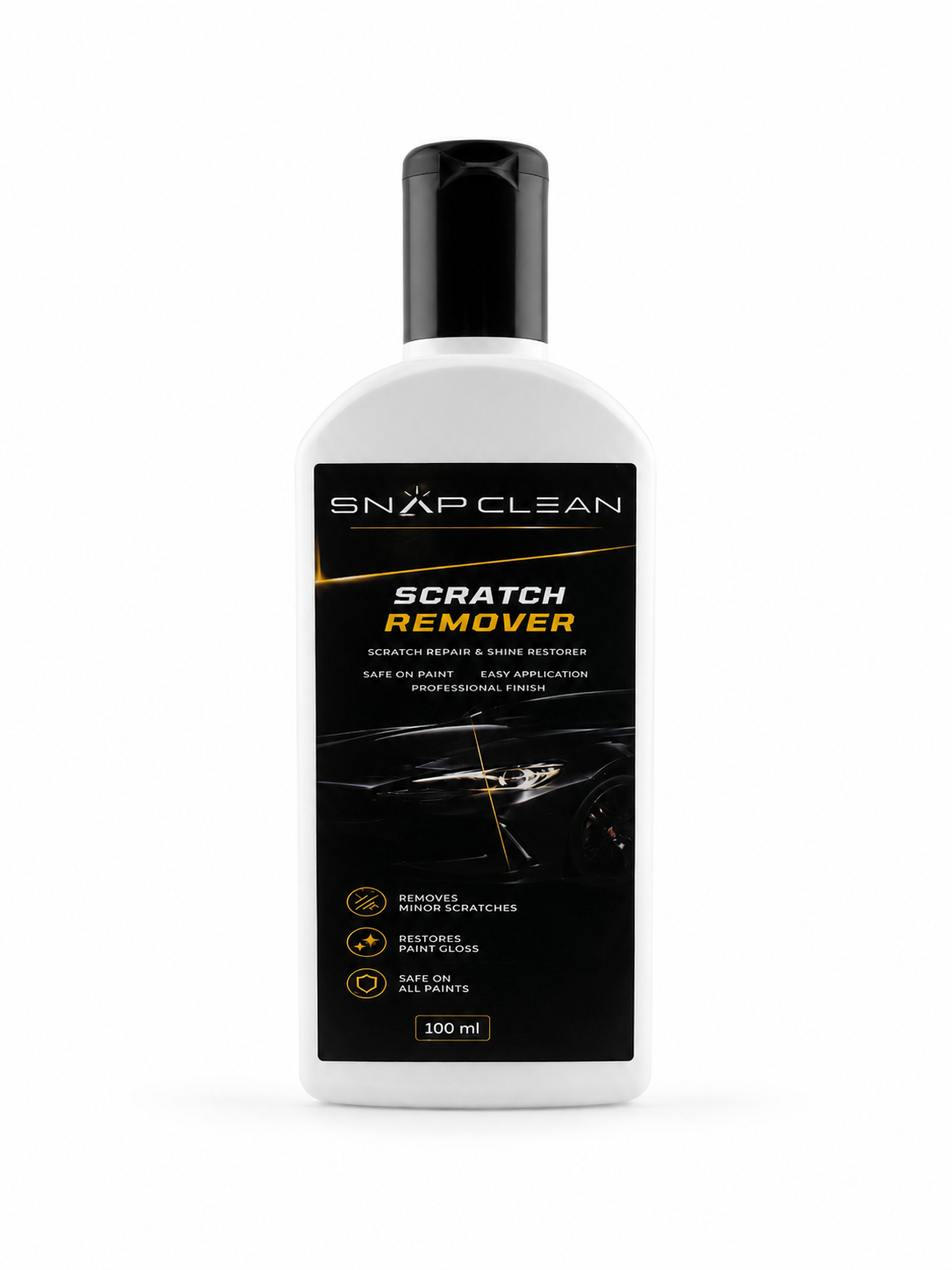 SNAP CLEAN Scratch Remover | Car Scratch Repair & Paint Restorer | Removes Minor Scratches & Swirl Marks | 100ml