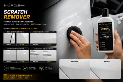 SNAP CLEAN Scratch Remover | Car Scratch Repair & Paint Restorer | Removes Minor Scratches & Swirl Marks | 100ml