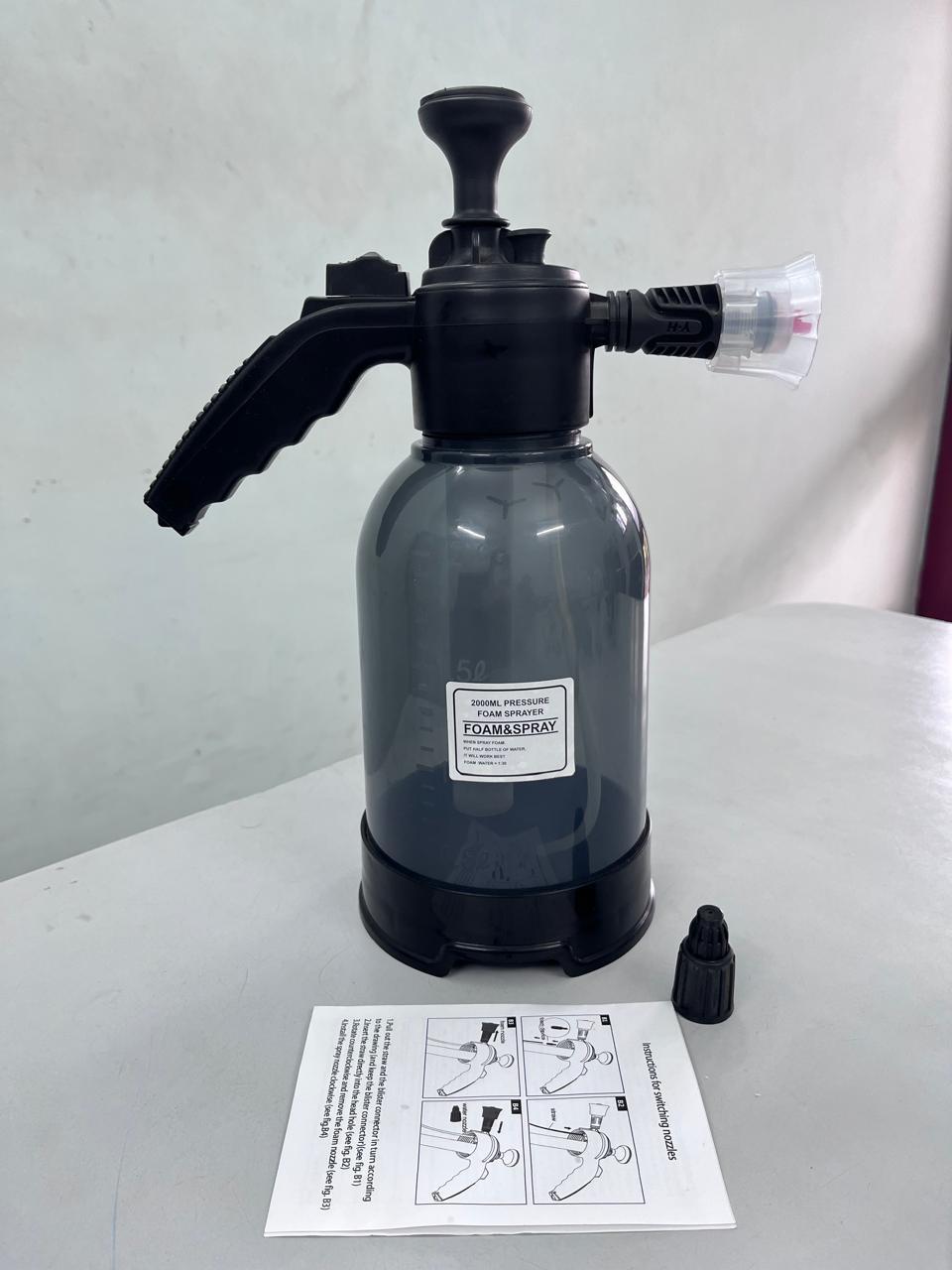 2-in-1 Dual Action Pressure Foam & Water Sprayer (2L)