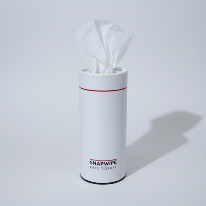 Snapwipe Arctic White – Car Tissue Kit (4 Refills Included)